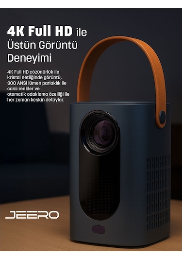 Jeero Hy6 Ev Sinema Projeksiyon Cihazı Ayak -türkçe Menü