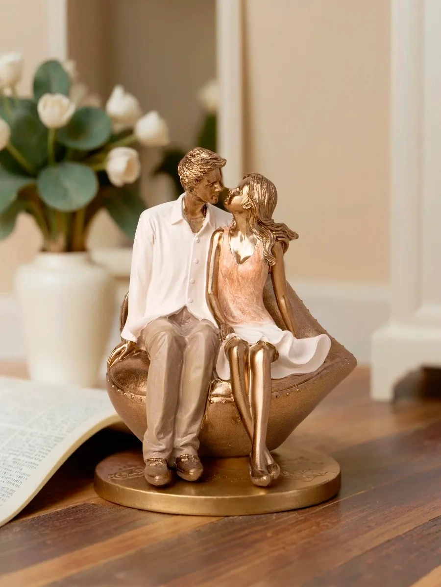 Lefard İç Mekân Figürü "aşıklar" Heykelciği 15.5x17.5 Cm 215262858