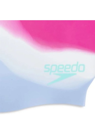 Speedo Renkli Silikon Yüzücü Bonesi Çok Renkli