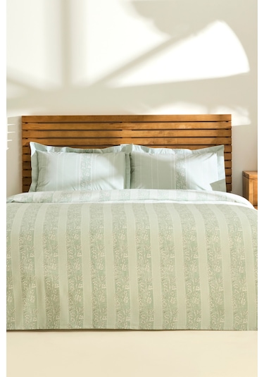 Kaşmir Home Tove %100 Pamuk Tove Çift Kişilik Pike Takımı Çağla Çağla