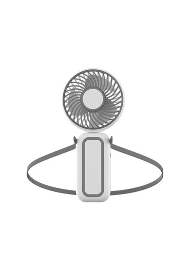 Yingfu Küçük Elektrikli Boyun Fanı, Portatif El Fan Pembe