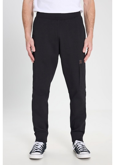Wrangler Regular Fit Normal Kesim Siyah Sweatpant Eşofman Altı W242735001 Siyah