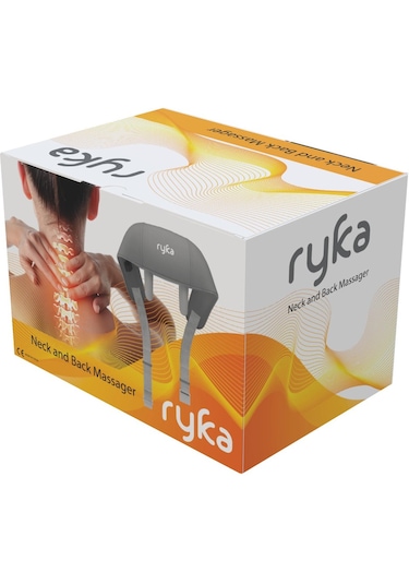 Ryka Relaxo İnsan Eli Hissi Veren Şarjlı Masaj Aleti Gri