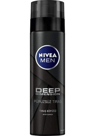 Nivea Men Deep Dimension Pürüzsüz Tıraş Köpüğü 200 ML + Comfort Tıraş Sonrası Losyon 100 ML