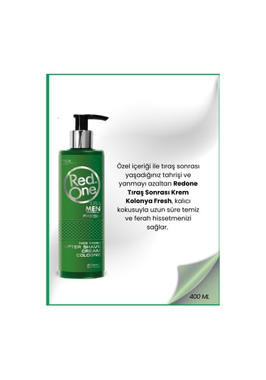 Redone Krem Kolonya Fresh 400 ml