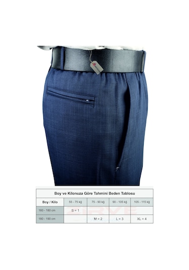 Şalvar Pantolon - Mevsimlik - İndigo