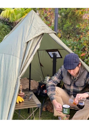 Campout Filtre Kahve Cam Set 400 ML