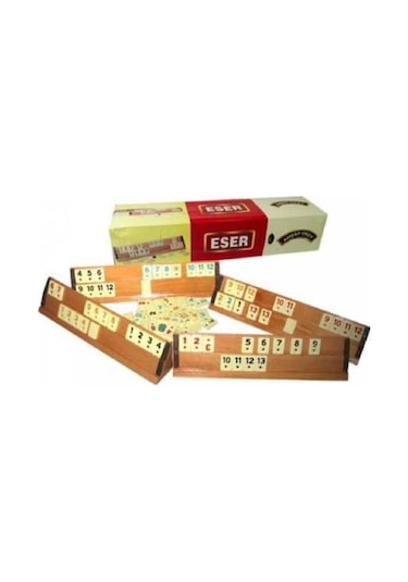 Eser Ahşap Okey Takımı Tahta Okey