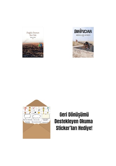 Dağda Duman Yeri Yok + Bırindar + Okuma Sticker'ları