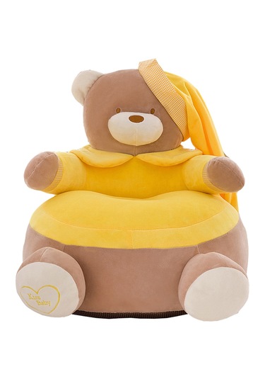 Suntek Sevimli Çocuk Koltuk Kanepe Kapak Bebek Sandalyesi 02-sarı 02 Sarı