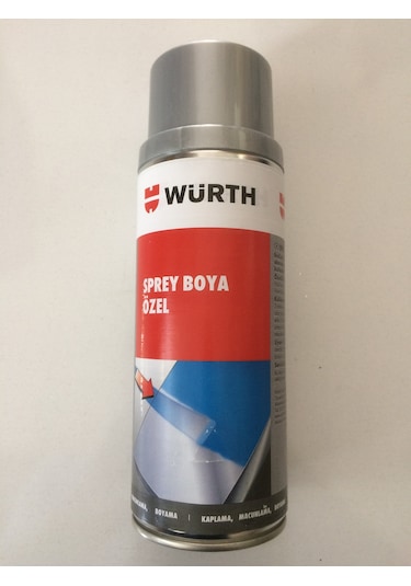 Würth Sprey Boya 400 ML Özel Oto ve Jant Boyası İnci Gümüş