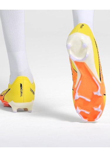 Nike Mercurial Air Zoom F.g. M.g. Erkek Soccer Shoes Krampon Sarı