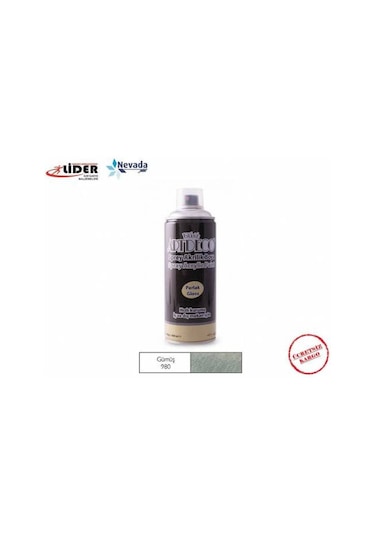Artdeco Akrilik Sprey Boya 400 Ml Gümüş Y-400-980