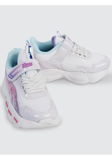 Mp Kız Çocuk Spor Ayakkabı 26-30 Numara Beyaz-mor Beyaz-Mor