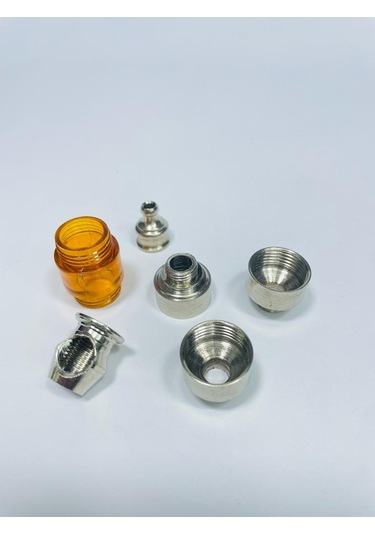 Minik Ceplik Metal Pipo 6 CM + Grinder