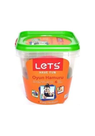 Let's 8 Renk Pls.kovalı Oyun Hamuru 360 Gr L8700