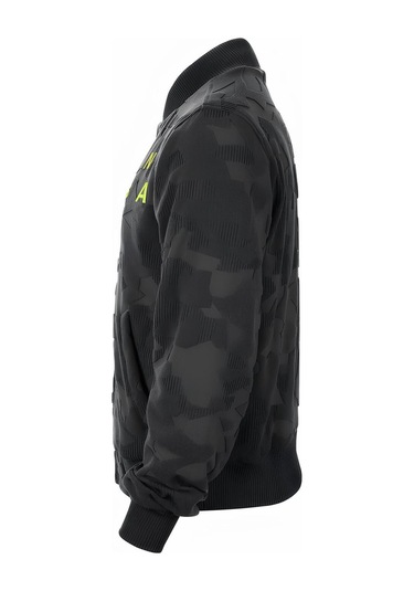 Team 31 Courtside Nba Lightweight Full-snap Fastener Erkek Ceket Siyah