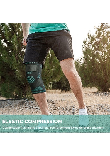 Wezone &quot;eklem Destekli Dizlik - Koşu, Basketbol Ve Spor Yaralanmalarına Karşı Rahat Koruma&quot; Çok Renkli