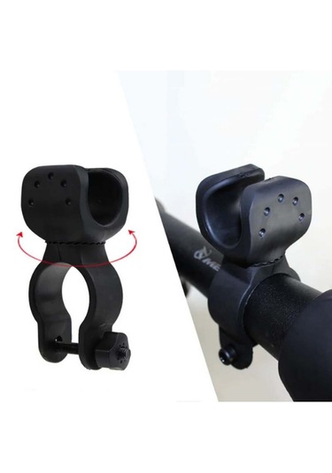 Çok Amaçlı Lamba & Fener Tutucu Aparat - Bisiklet Farı Bağlantı B