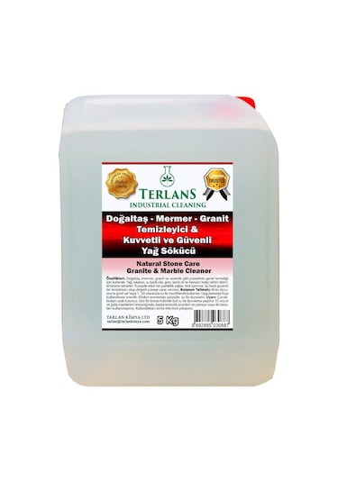 Terlans Doğaltaş Mermer Granit Yüzey Temizleyici 5 KG