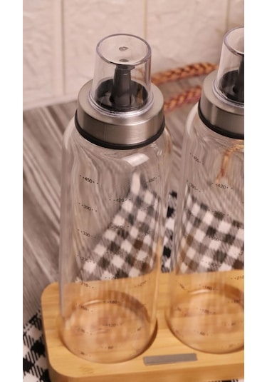 Bambum Damla Standlı Yağlık - Sirkelik Seti 500 Ml