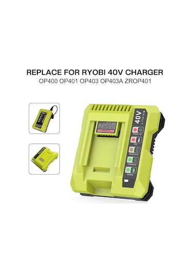 Sones 36-40v Takım Kesme Makinesi Pil Şarj Cihazı, Ryobı Po401 / Po403 / Po400 İçin, Fiş: Abd