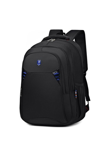 Moveevo Erkekler İçin Büyük Kapasiteli Dışarıda Kullanıma Uygun Sırt Çantası - Seyahat, İş Ve Üniversite İçin Bilgisayar Bölmeli Mavi Rengi Siyah