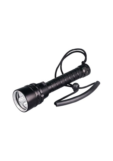 Besthome1 Cbtx Alüminyum Su Geçirmez Sualtı Dalış El Feneri, Siyah