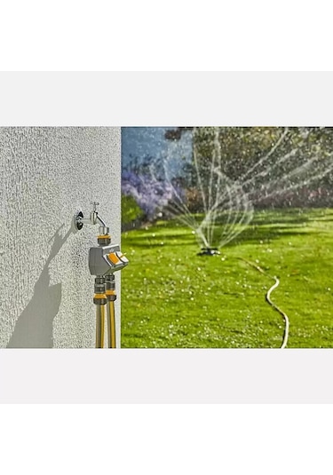 Neptun Çift Çıkışlı Otomatik Musluk Aparatı 1/2''-3/4''-1''