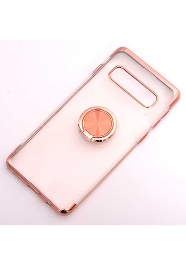 Galaxy S10E Kilif Zore Gess Kenarlari Renkli Yüzük Aparatli Kilif 493741153