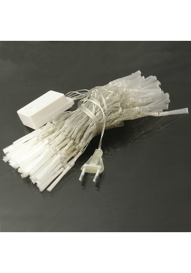 Sones 10m Dize Dekorasyon Işığı, Noel Partisi İçin, 100 Led, 8 Ekran Modu, Ac 220v Mavi Diğer