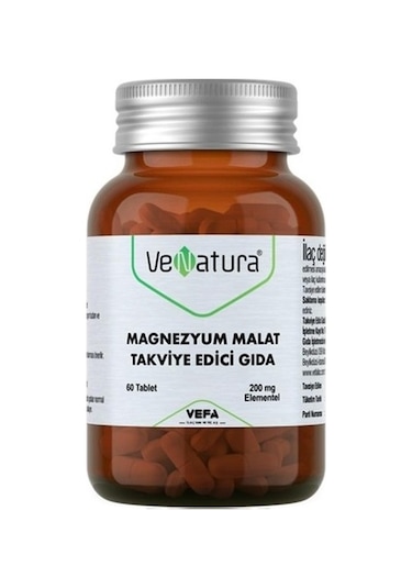 Venatura Magnezyum Malat 60 Tablet