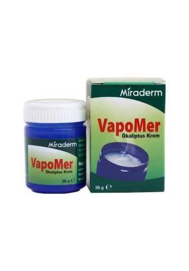 Miraderm Vapomer Okaliptuslu Krem 38 G