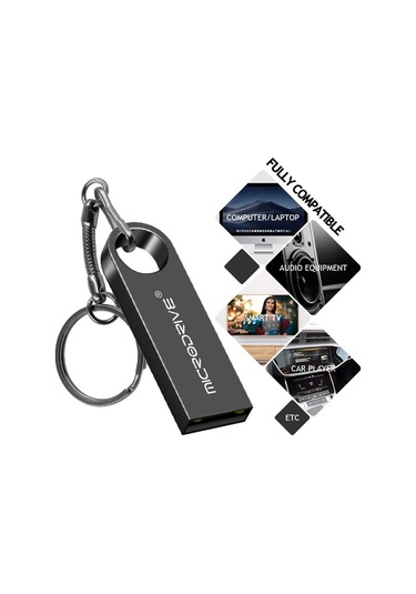 Sones Microdrive 128gb Usb 2.0 Metal Su Geçirmez Yüksek Hızlı U Disk