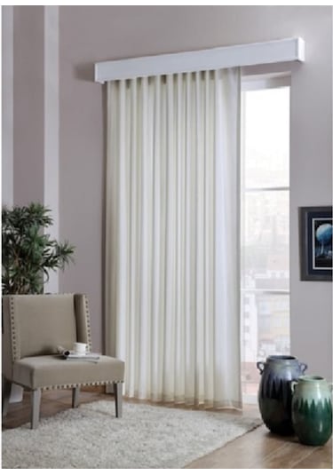 Taç Saten Güneşlik Perde-En:400 Cm (Pencere Yatay Ölçüsü)