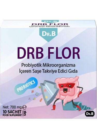 Dr.B Drb Flor Probiyotik Içeren 10   Saşe