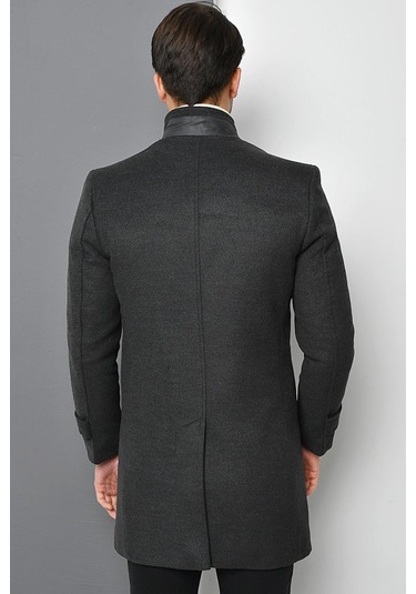 Plt8391 Dewberry Erkek Palto-füme Füme