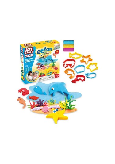 Art Craft Okyanus Hayvanları Seti Oyun Hamuru 150 Gr