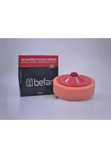Befar 02402 Turuncu Vid. Pasta Süngeri 150mm