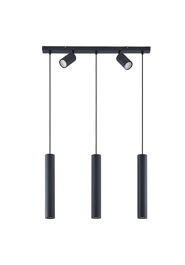 Archio Üçlü Spotlu Ledli Sıralı Sarkıt Avize Çok Renkli