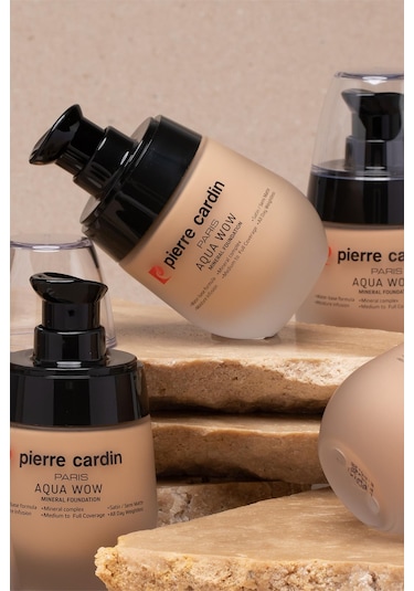 Pierre Cardin Aqua Wow Mineralli Su Bazlı Fondöten Tan Skin With