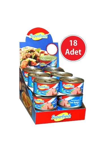 Superfresh Ton Balığı 18 x 80 G