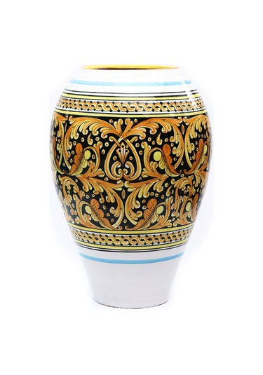 Palermo Küp Seramik Saksı Orta Boy