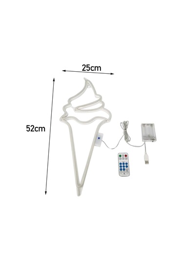 Suntek Magideal Dondurma Neon Burcu Işıkları 8 Menekşe sıcak sarı Sarı