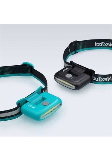 Novahub Nextool 170lm Döndür. Far Cob Kamp Bisiklet Işık Antibakteriyel Kemerli Mavi Çok Renkli