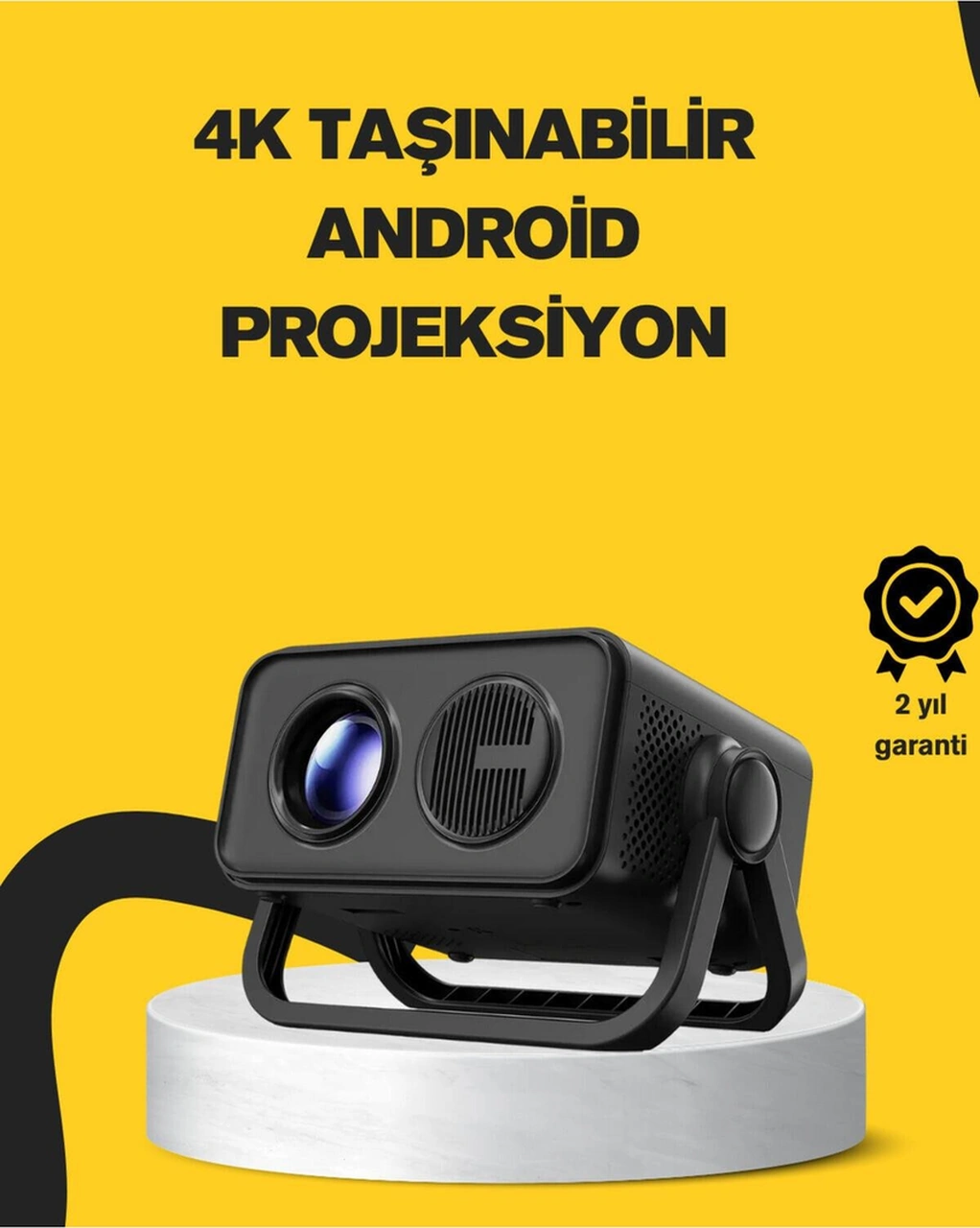 Full Hd 1080p Hdr Destekli Akıllı Projeksiyon Cihazı-112922