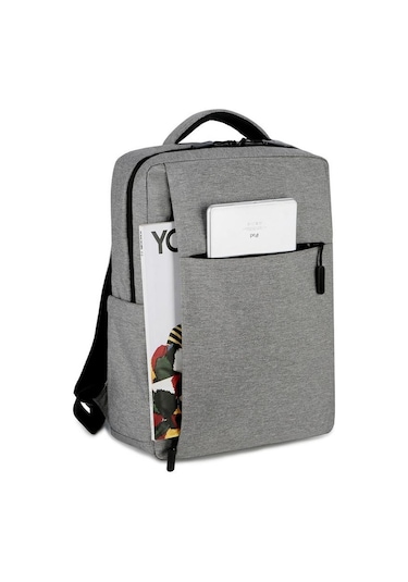 Mavi Oxford Kumaş Laptop Sırt Çantası, Minimalist Bilgisayar Çantası, Usb Şarjlı Sırt Çantası, Erkek Ve Kadın Günlük İş Bilgisayarı Çantası