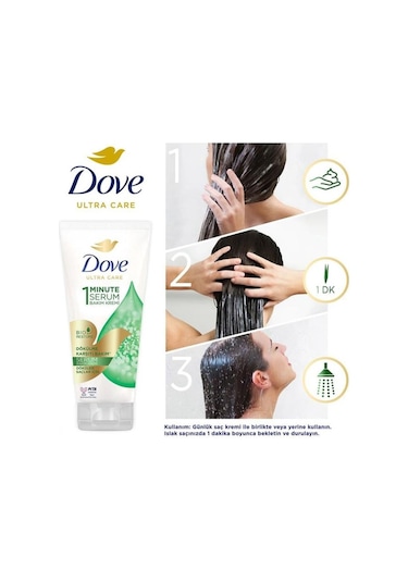 Dove 1 Dakika Dökülme Karşıtı Saç Bakım Kremi 170 ML