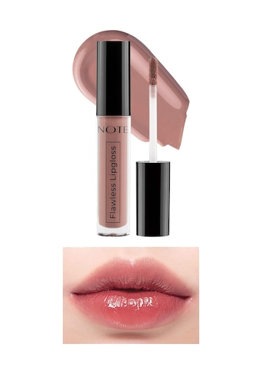 Note Cosmetics Flawless Lipgloss Nemlendirici Etkili Parlak Ruj 04 Smell Of Coffee - Nude