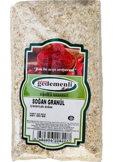 Mahmut Gedemenli Soğan Granül 500 G